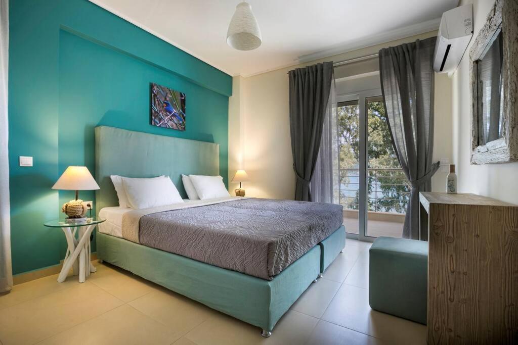 Eucalyptus Suite Sea View Karavomylos Eksteriør billede