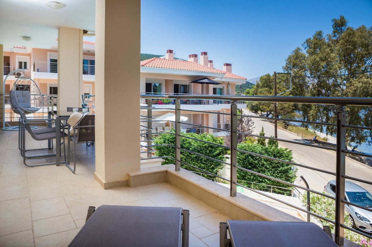 Eucalyptus Suite Sea View Karavomylos Eksteriør billede