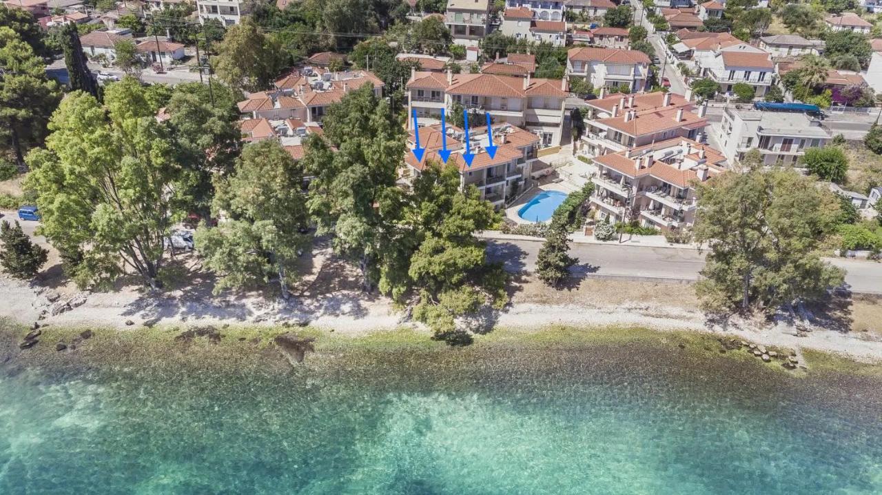 Eucalyptus Suite Sea View Karavomylos Eksteriør billede